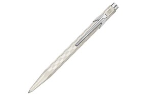 CARAN D'ACHE 849 BALLPONT PEN ALPINE FROST COLLECTION WHITE
